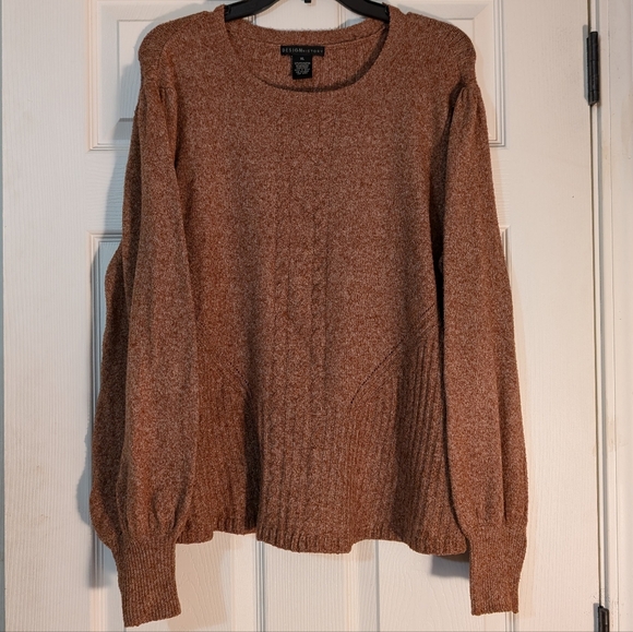 Design History Sweaters - Design History Puff Sleeve Sweater Size XL